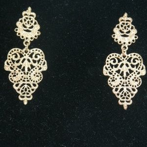 goldtone earrings